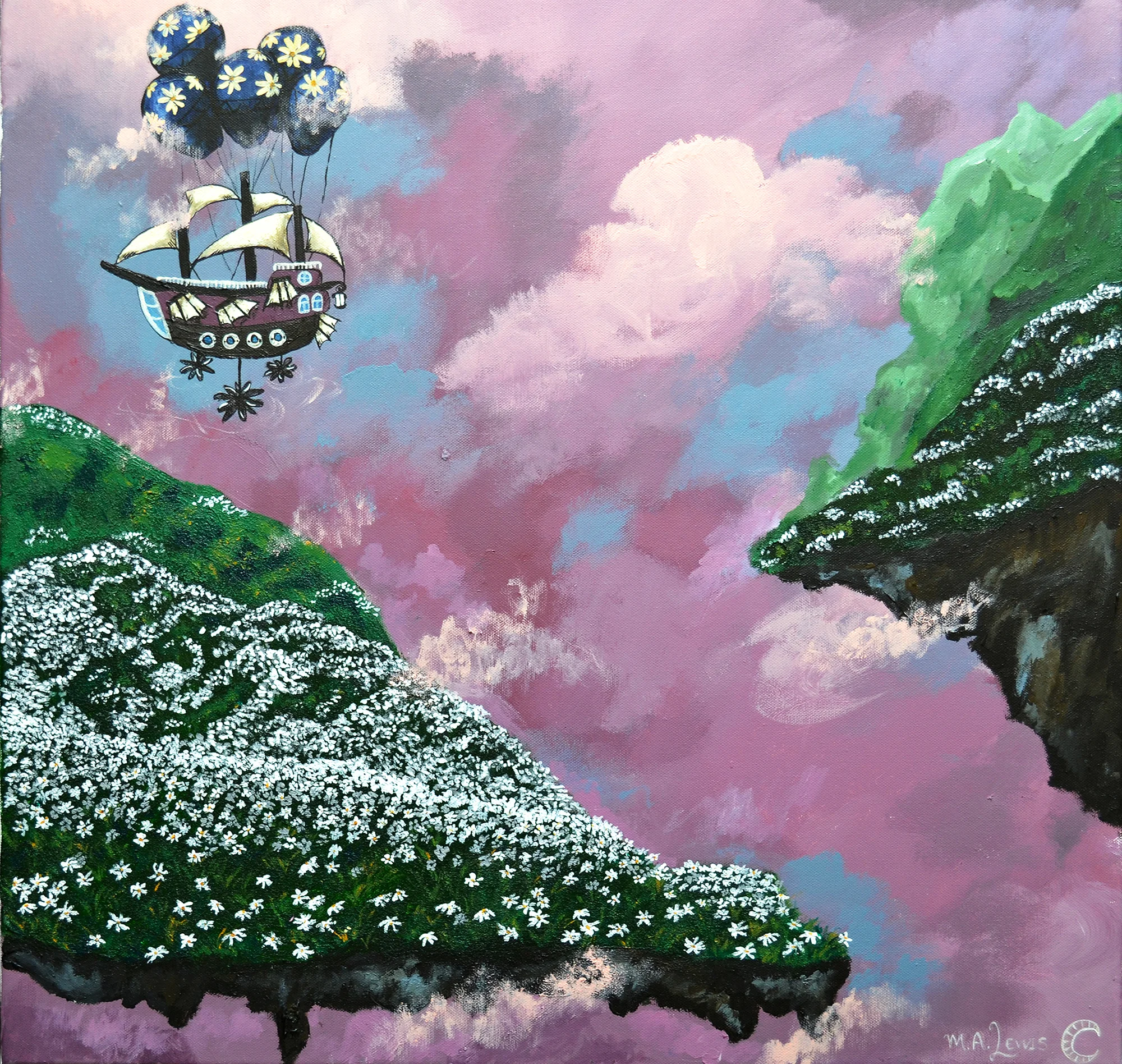 Daisies & A Dashing Dirigible