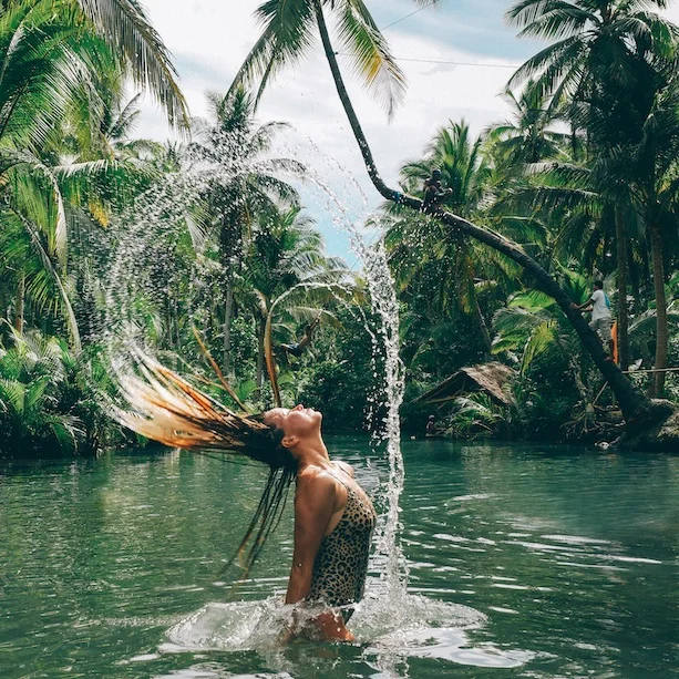 Friday May 29 8:00am – Coffee/Tea, Smoothie 8:30am – Vinyasa Yoga class (1.5hr) 10:15am – Breakfast 11:30am – Maasin River, Lunch at Pacifico Beach, Magpupungko reef Pools* 6:30pm – Dinner 8:00pm – Yin Yoga class (1hr)