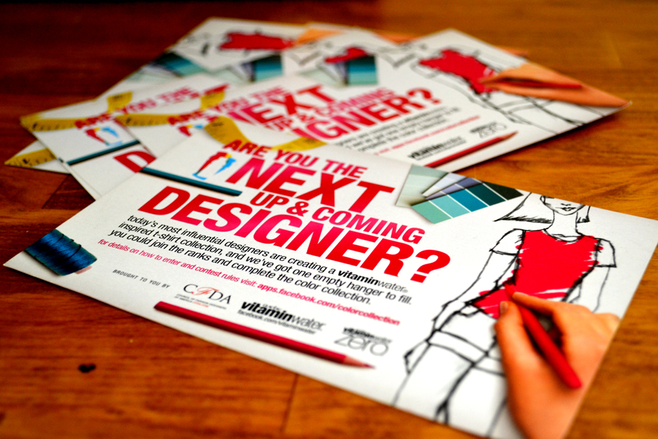  Graphic design for vitaminwater (print) 