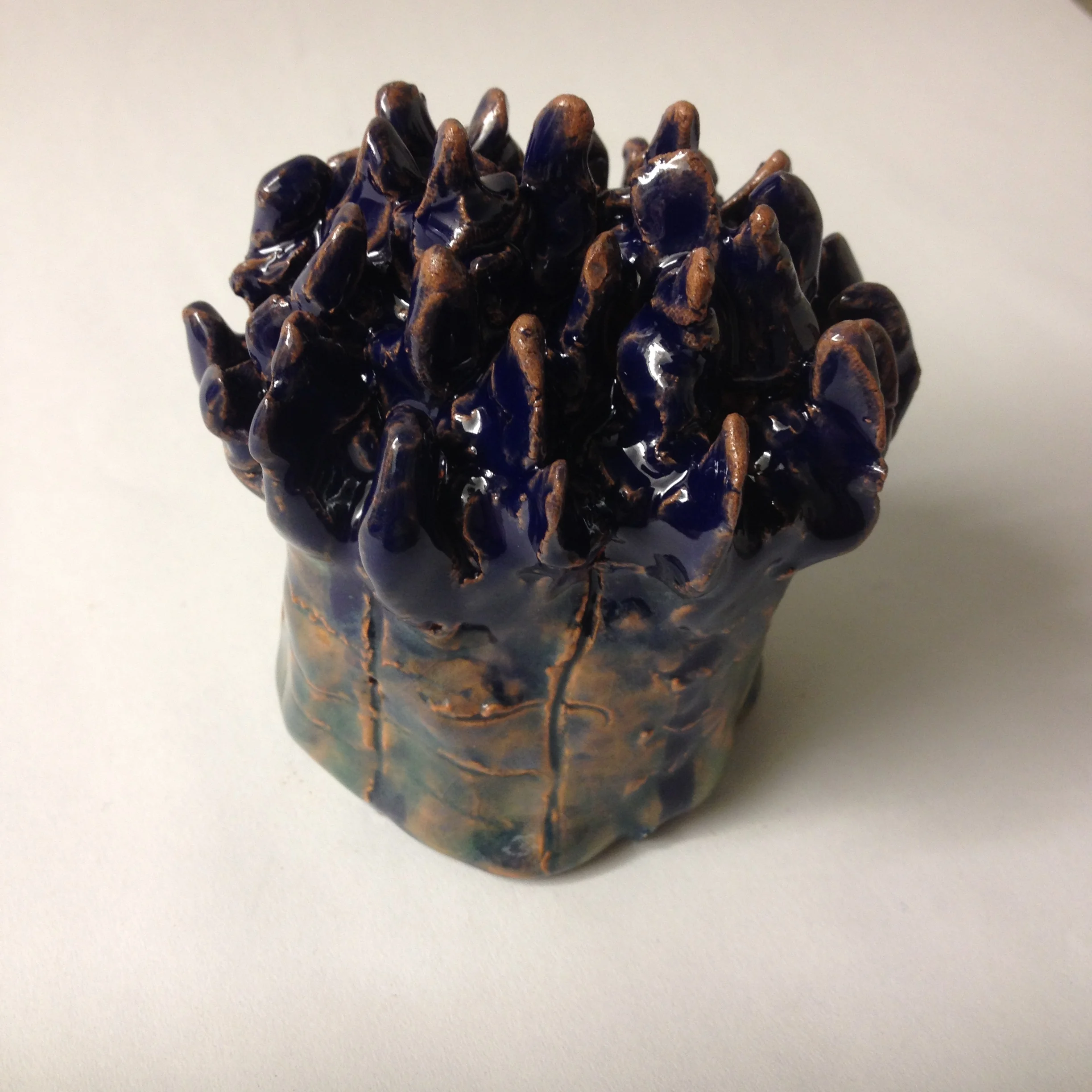 Ceramic coral. Grade 6 