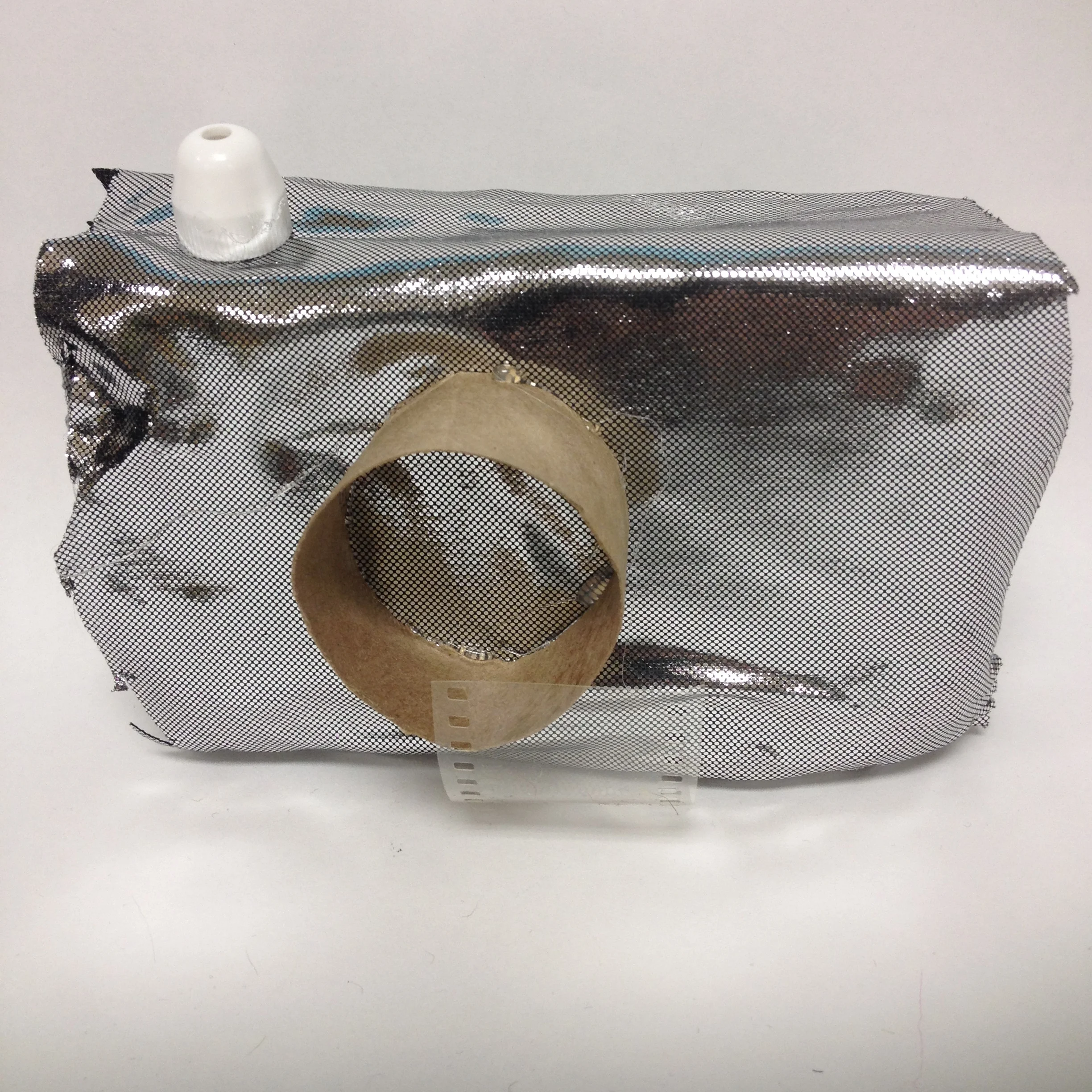 Textural recycled sculpture. Grade 7 