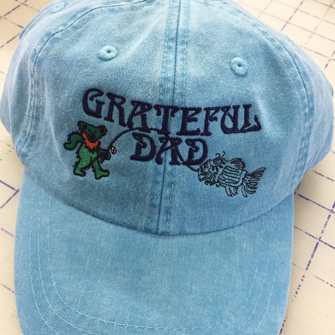 Custom embroidered dad hat