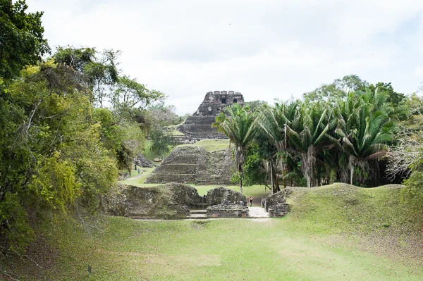 El Castillo - main temple building at Xunantunich. Yes, we went to the top of that.