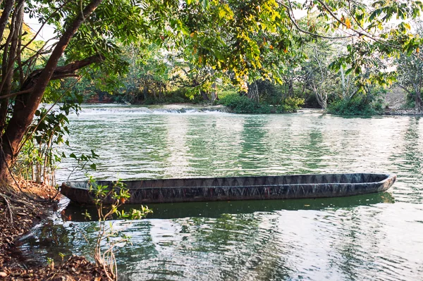 Traditional canoe.