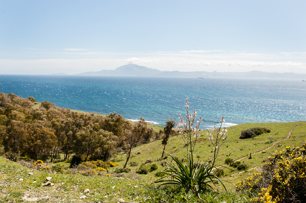 View towards Morocco, Africa