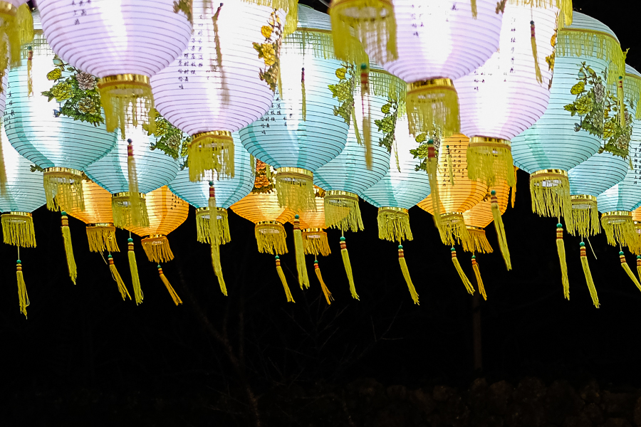 Stunning lanterns in all colors