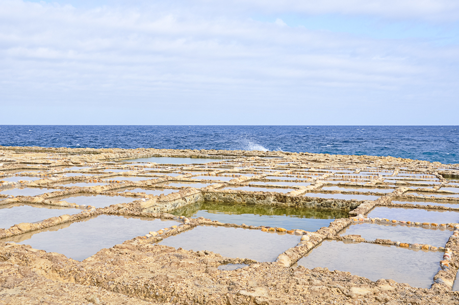 salt pans - Malta has produced salt since ancient times