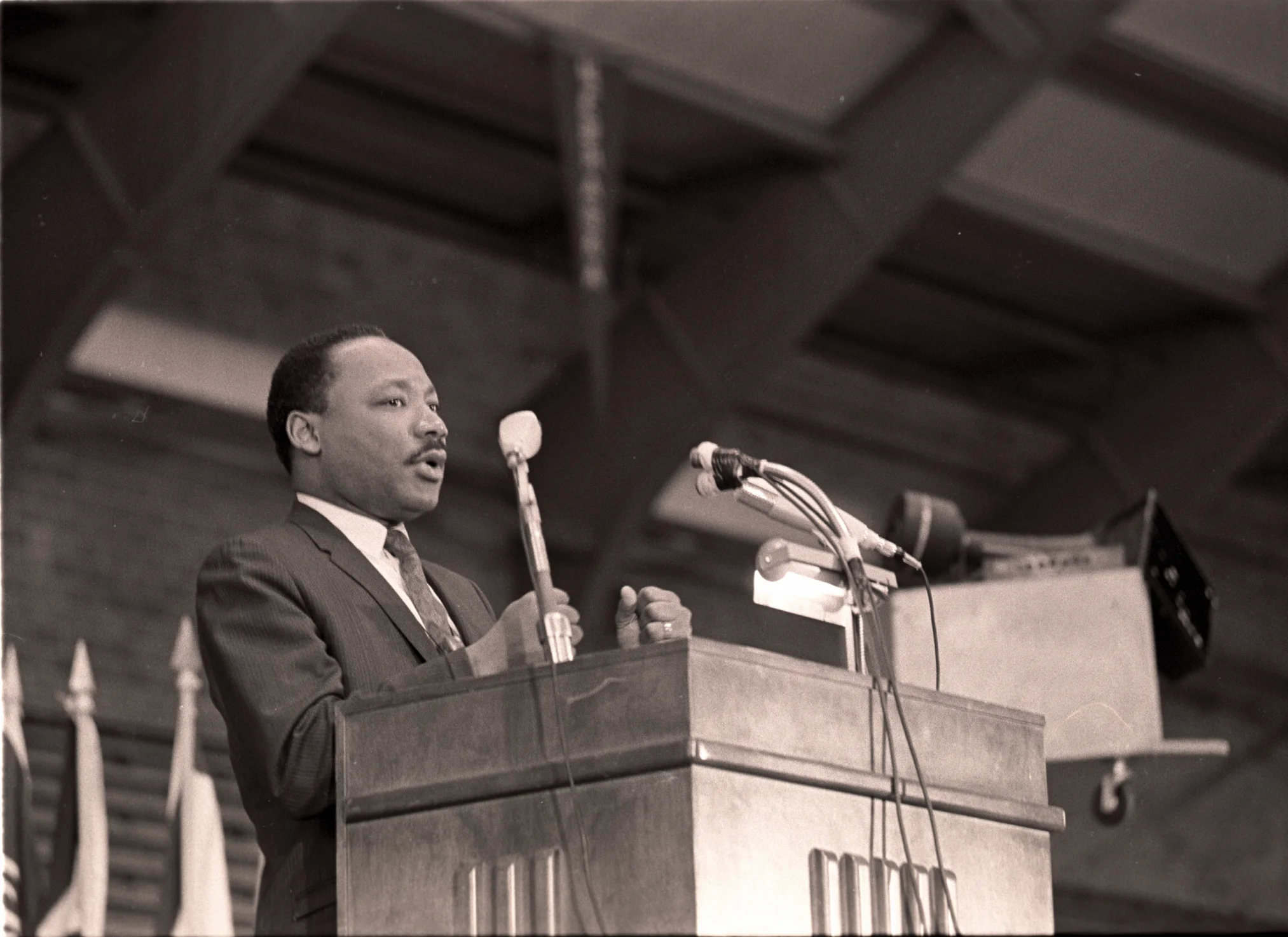 Dr. King's Last College Stop