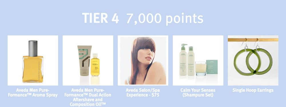 Aveda Pure Privilege Rewards Program — Loft 352 Salon