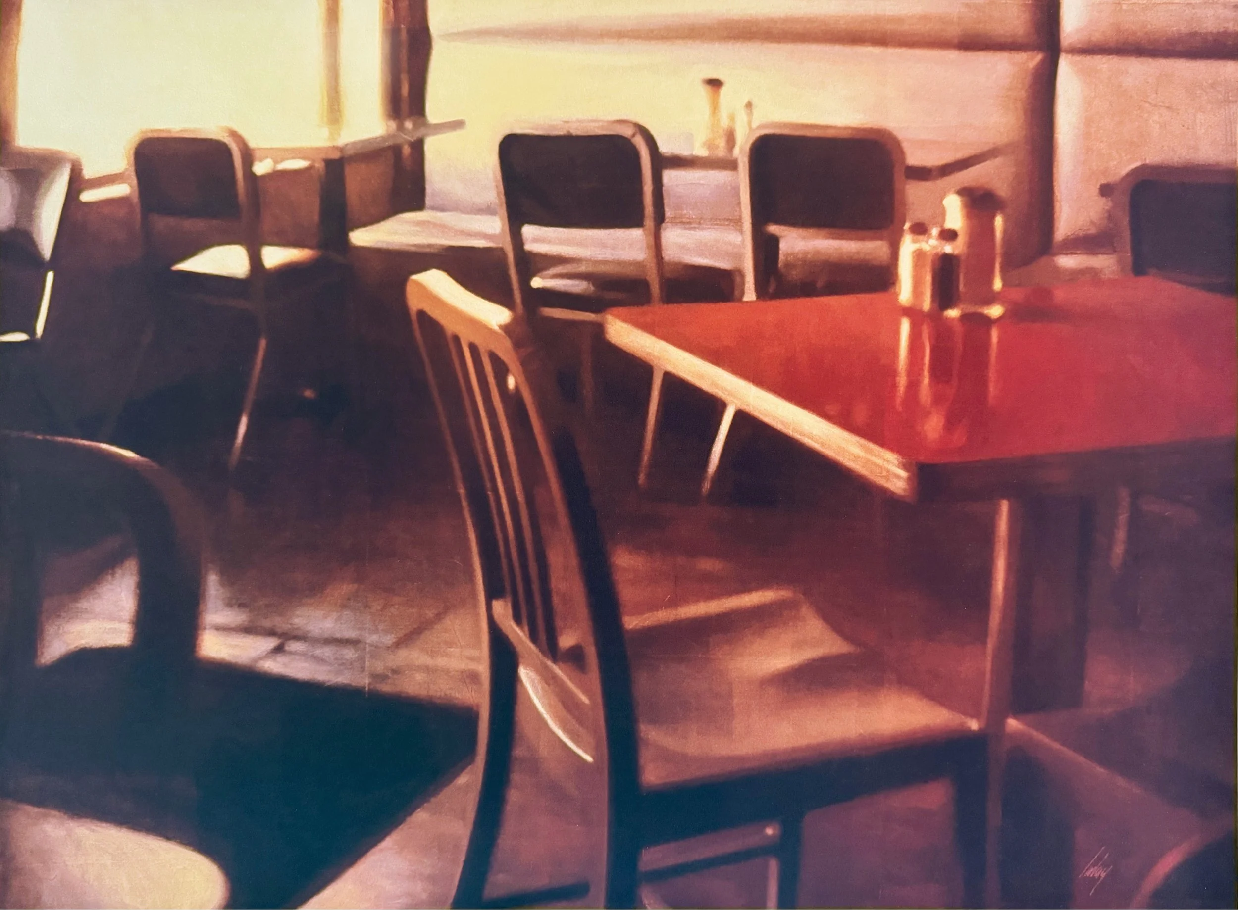 Chicago Diner 30x40" SOLD