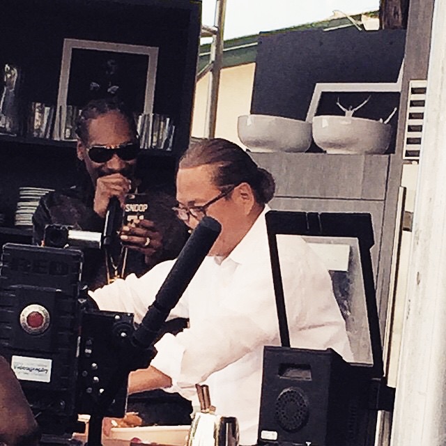 Only in Napa Valley - Snoop and Iron Chef Morimoto