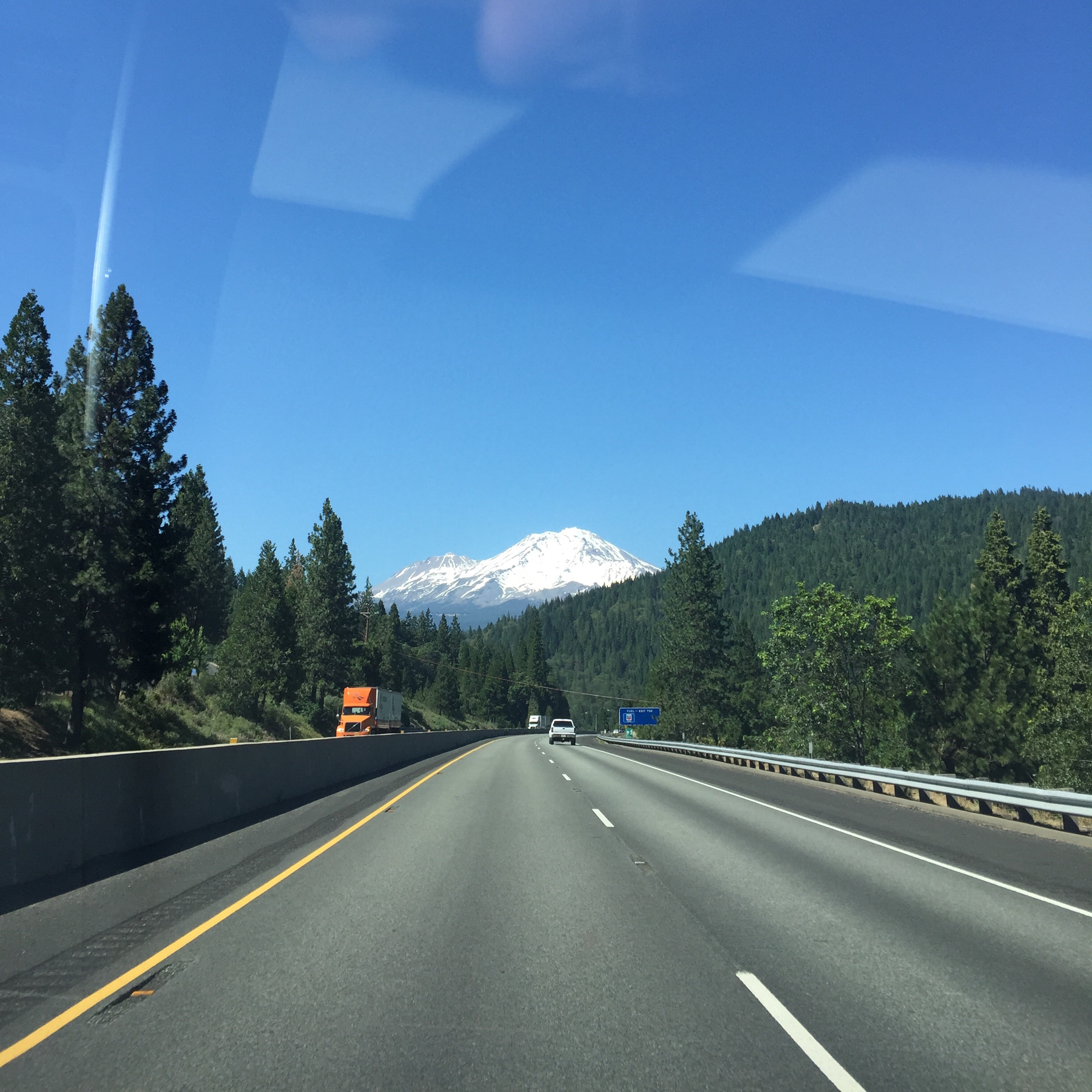 Mount Shasta.