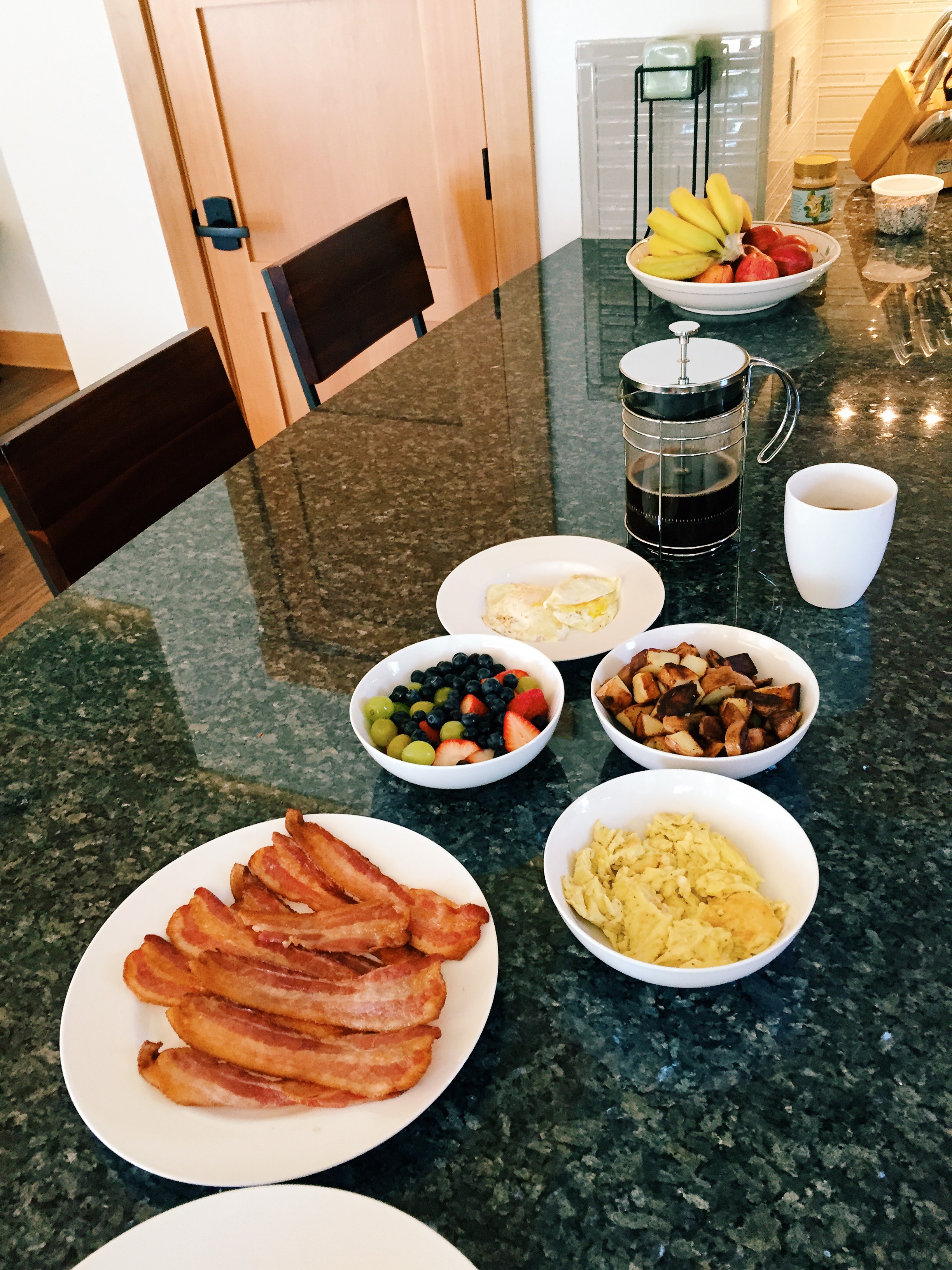 The lodge is equipped to make amazing meals!