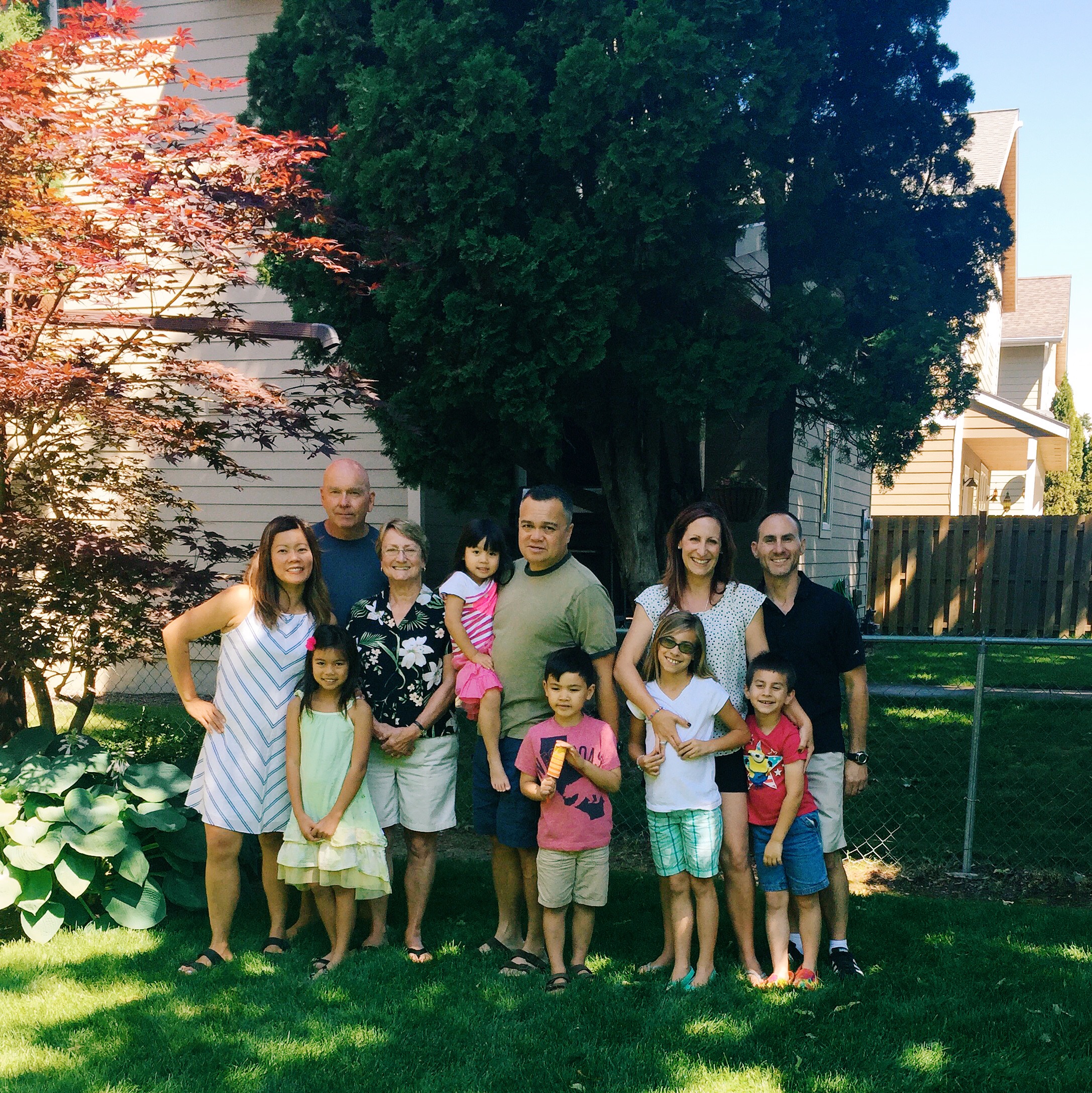 Scott's parents Steve and Grace and our friends the Piazzas