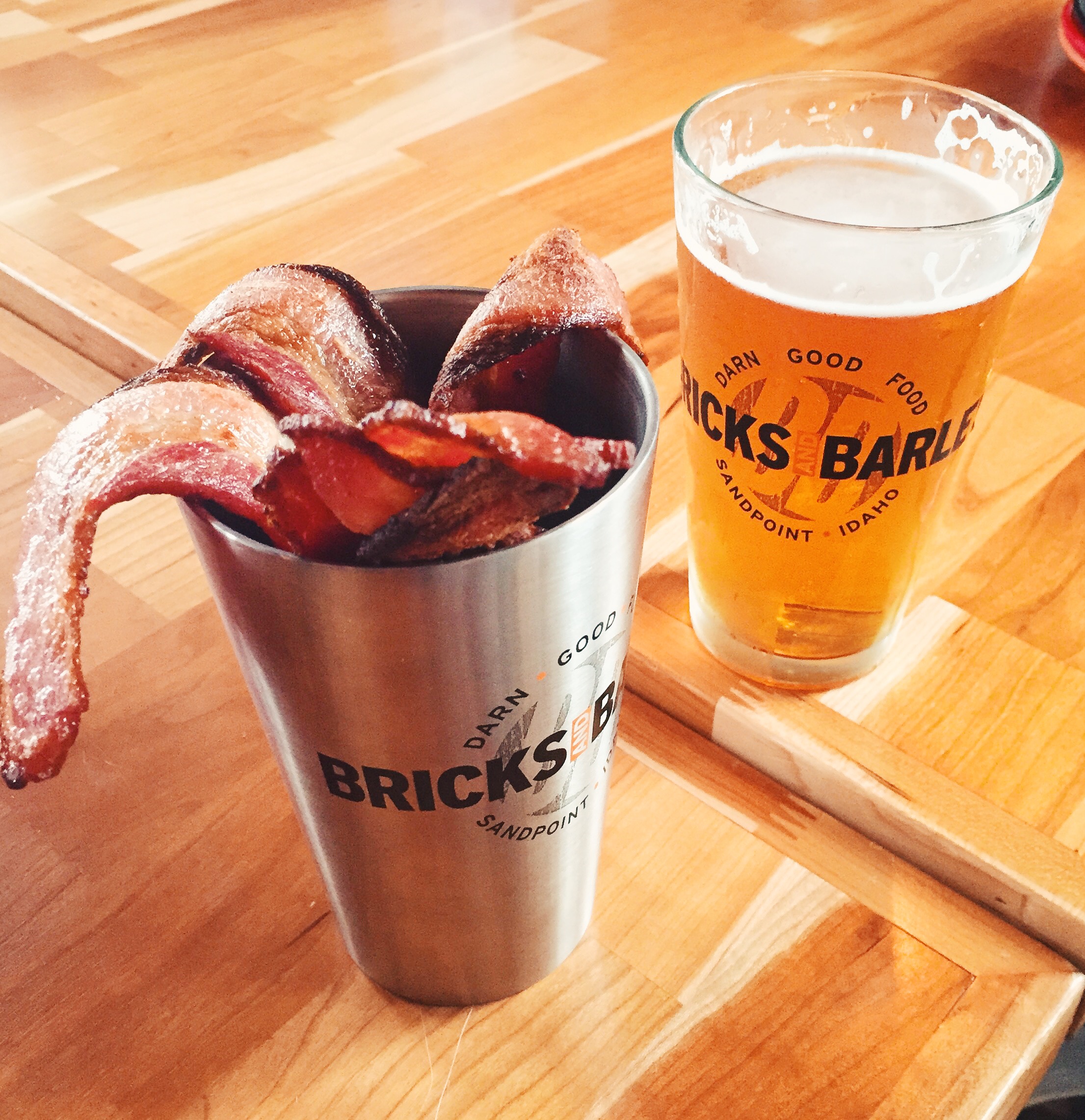 Bricks and Barley 's best bacon!
