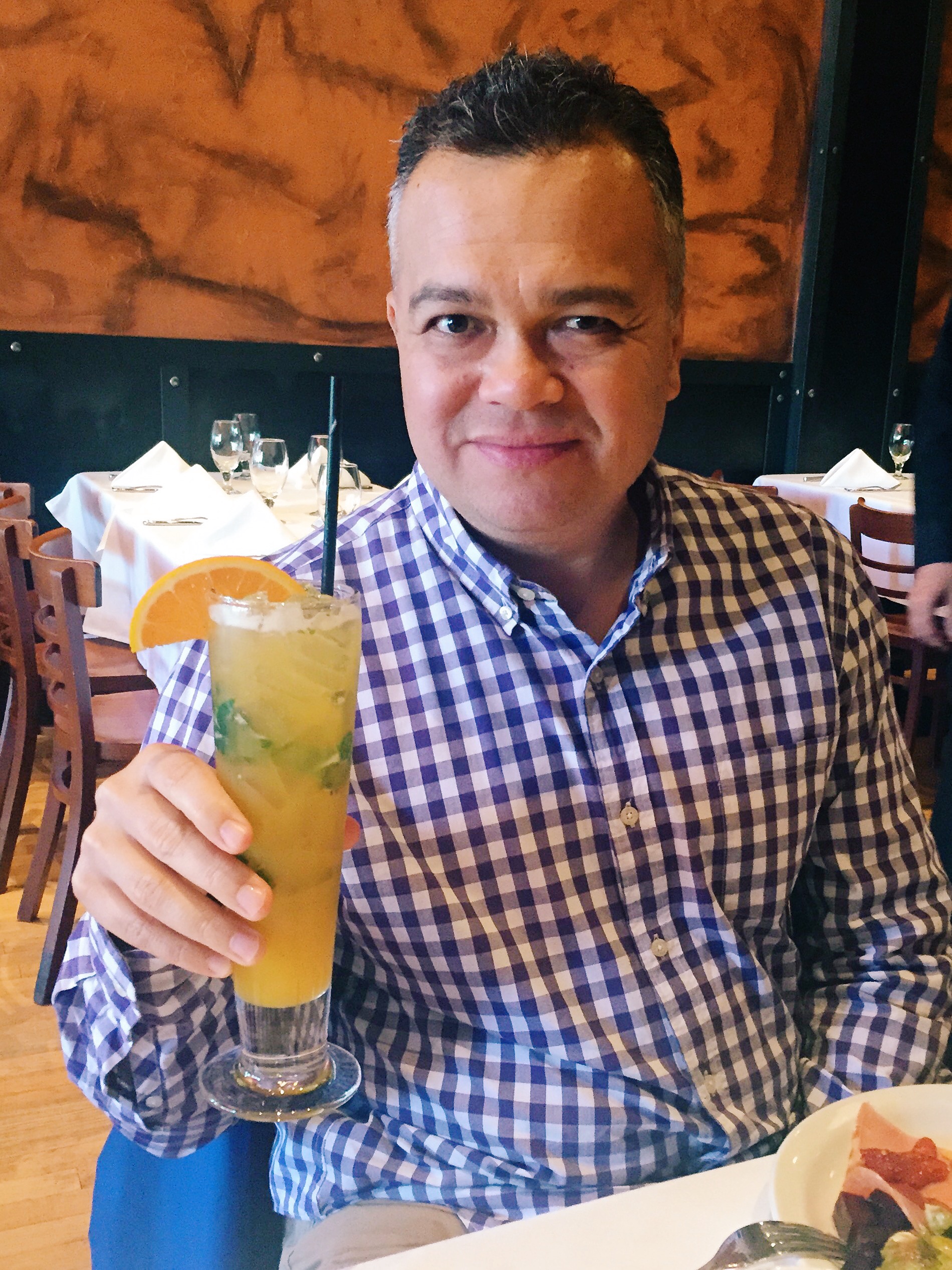 This Brazilian Mojito is out of this world. So GOOD!!!