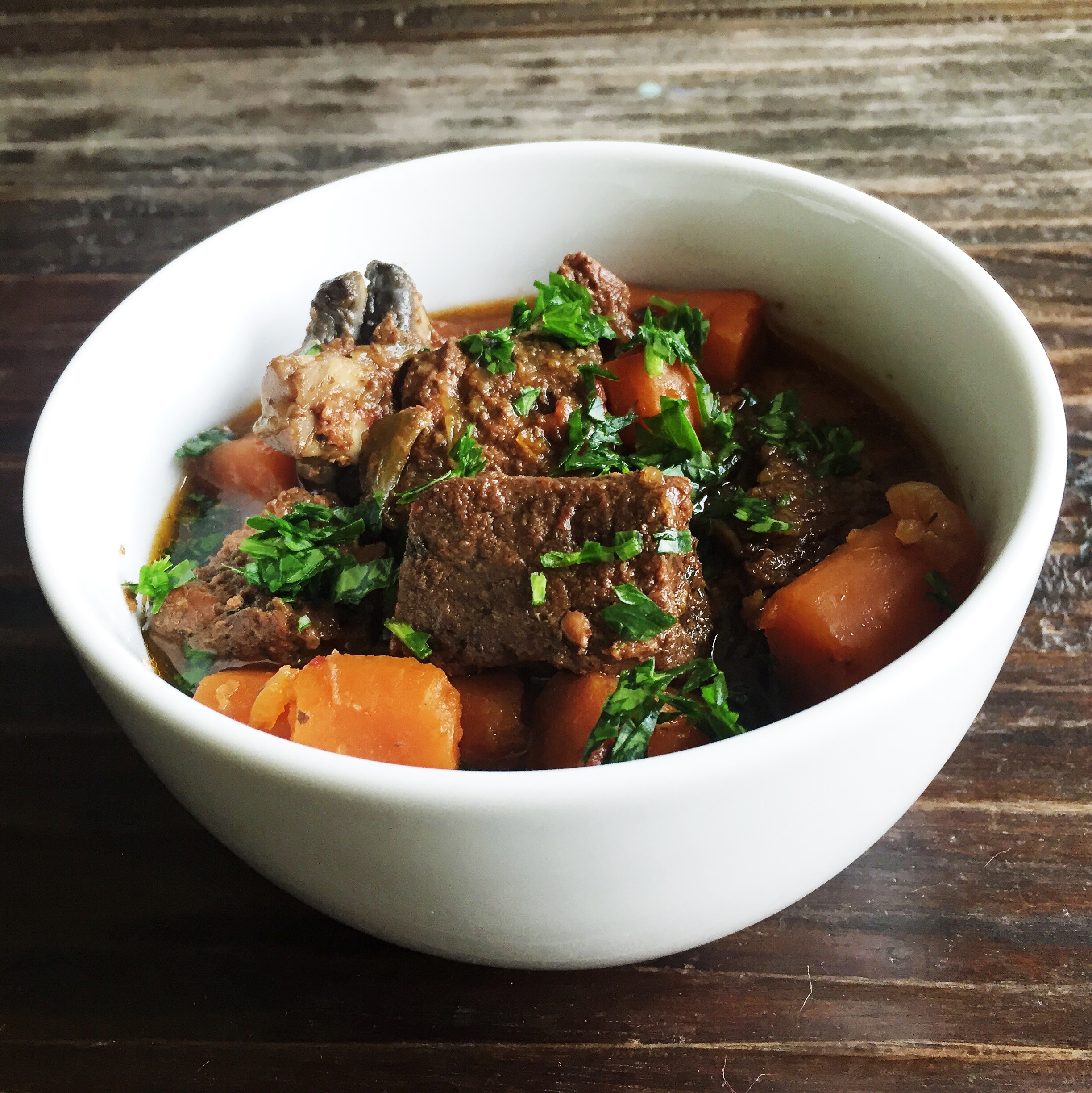 Slow Cooker Beef and Tomato Stew. This dish is a must try! The whole family will love it. You can get the recipe here .