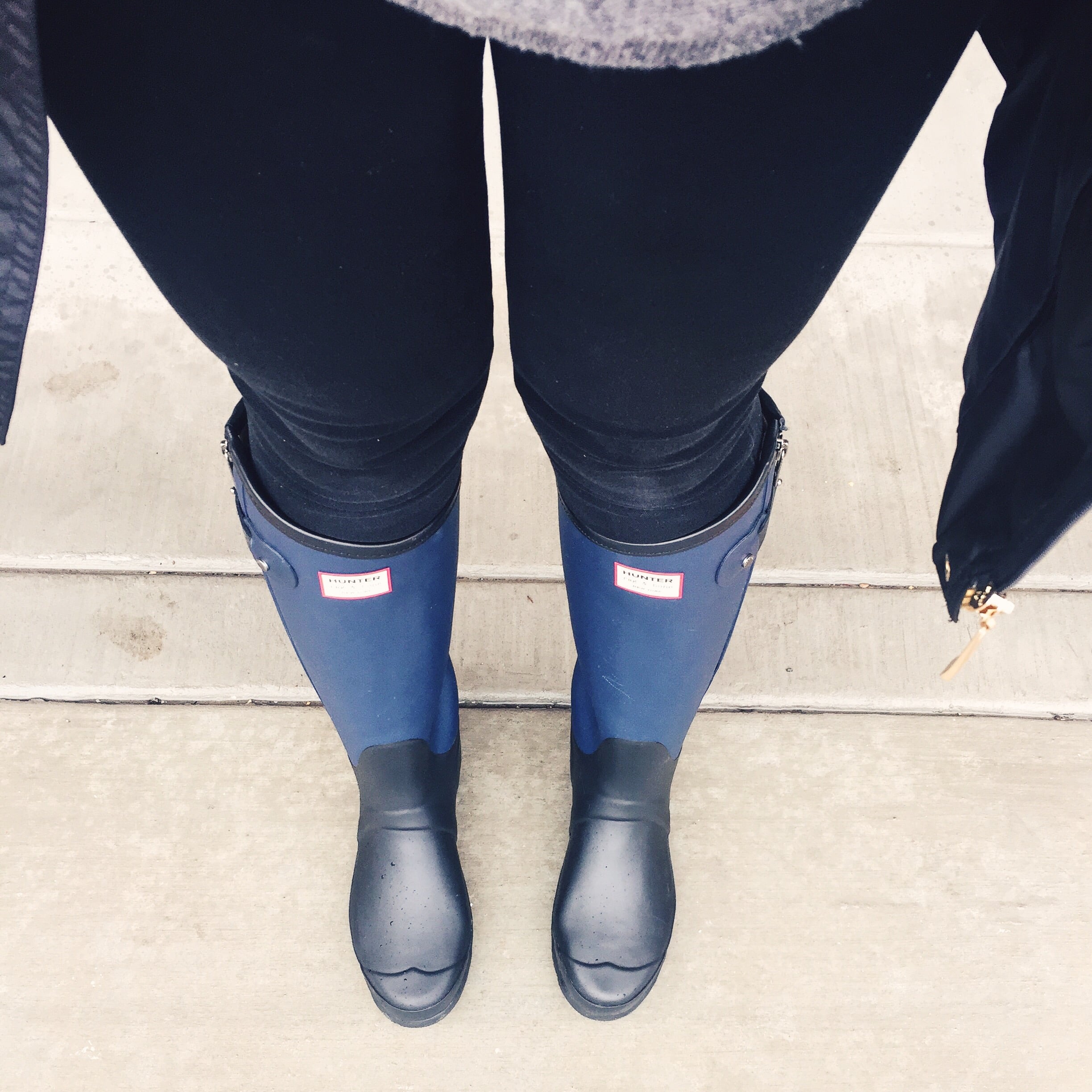 Hunter Boots (similar here )