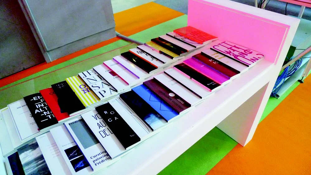 BOOK MACHINE PRESS @ BOOK MACHINE (Paris), Centre Pompidou, 2013. Image courtesy of onestar press and BOOK MACHINE