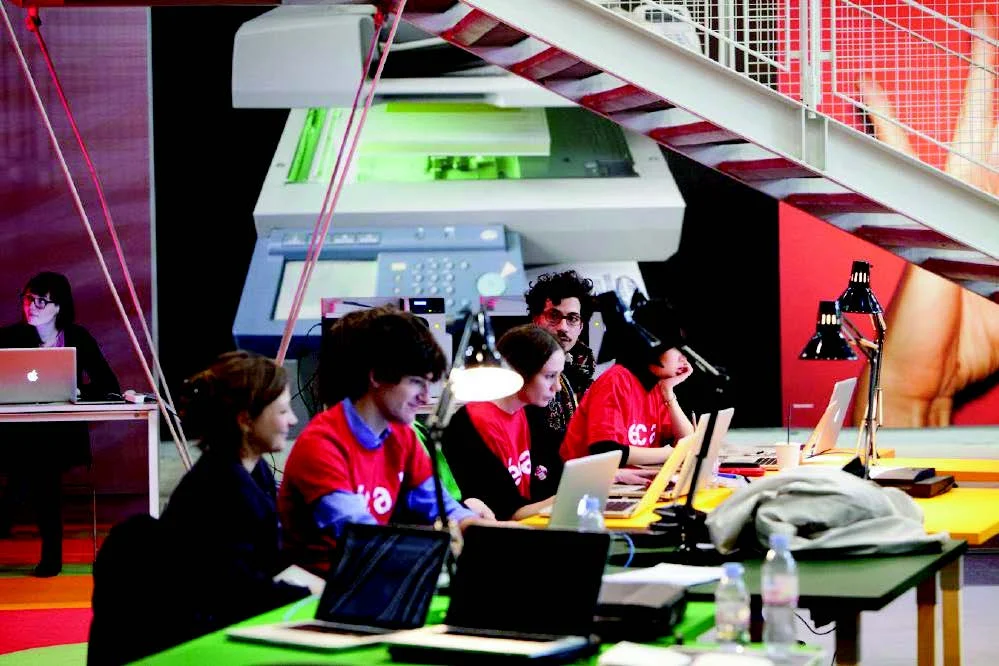 BOOK MACHINE PRESS @ BOOK MACHINE (Paris), Centre Pompidou, 2013. Image courtesy of onestar press and BOOK MACHINE
