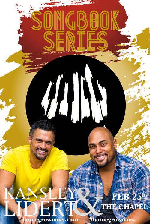 Kansley & Lidert Songbook Series poster, 25 February at Chapel Off Chapel