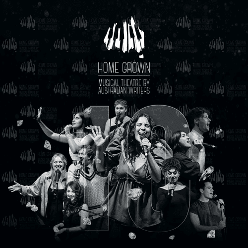 Home Grown tenth-anniversary artwork featuring a collage of live performances