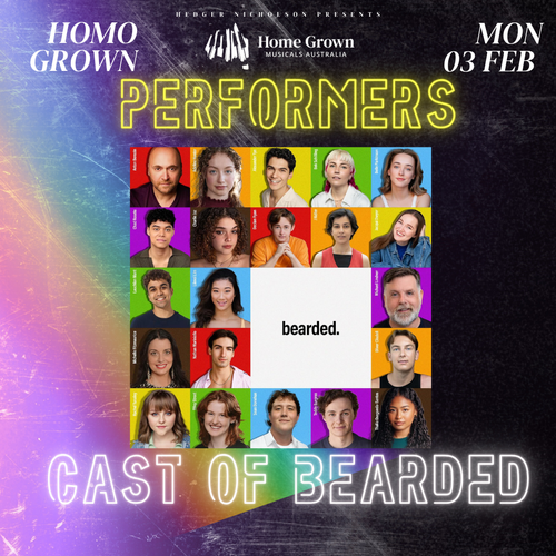 Cast of Bearded featured at Midsumma: Homo Grown