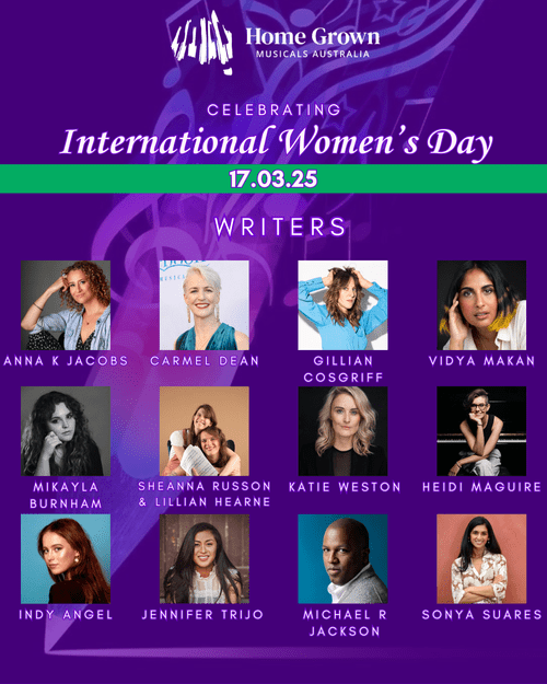 International Women’s Day concert writer lineup, first announcement