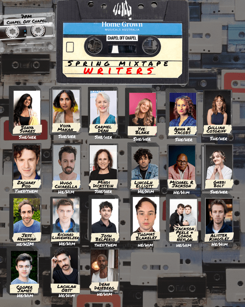 Spring Mixtape writer lineup