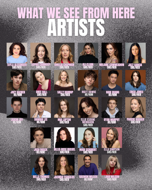 Performers featured in What We See From Here
