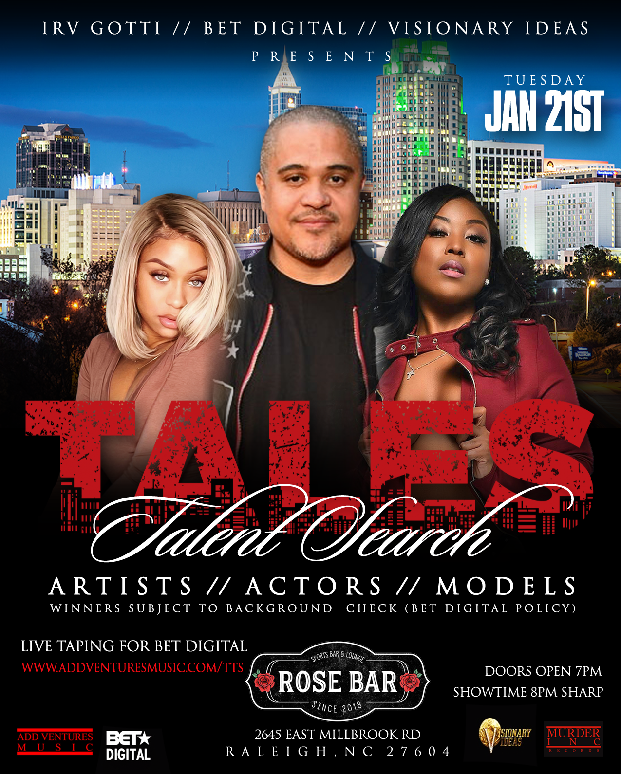 TALES Talent Search, Raleigh, NC