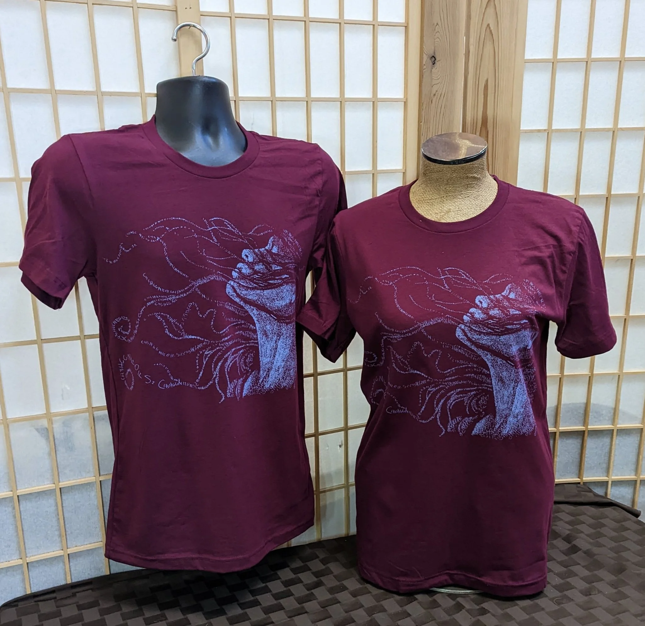 Touch Maroon Tee - New!