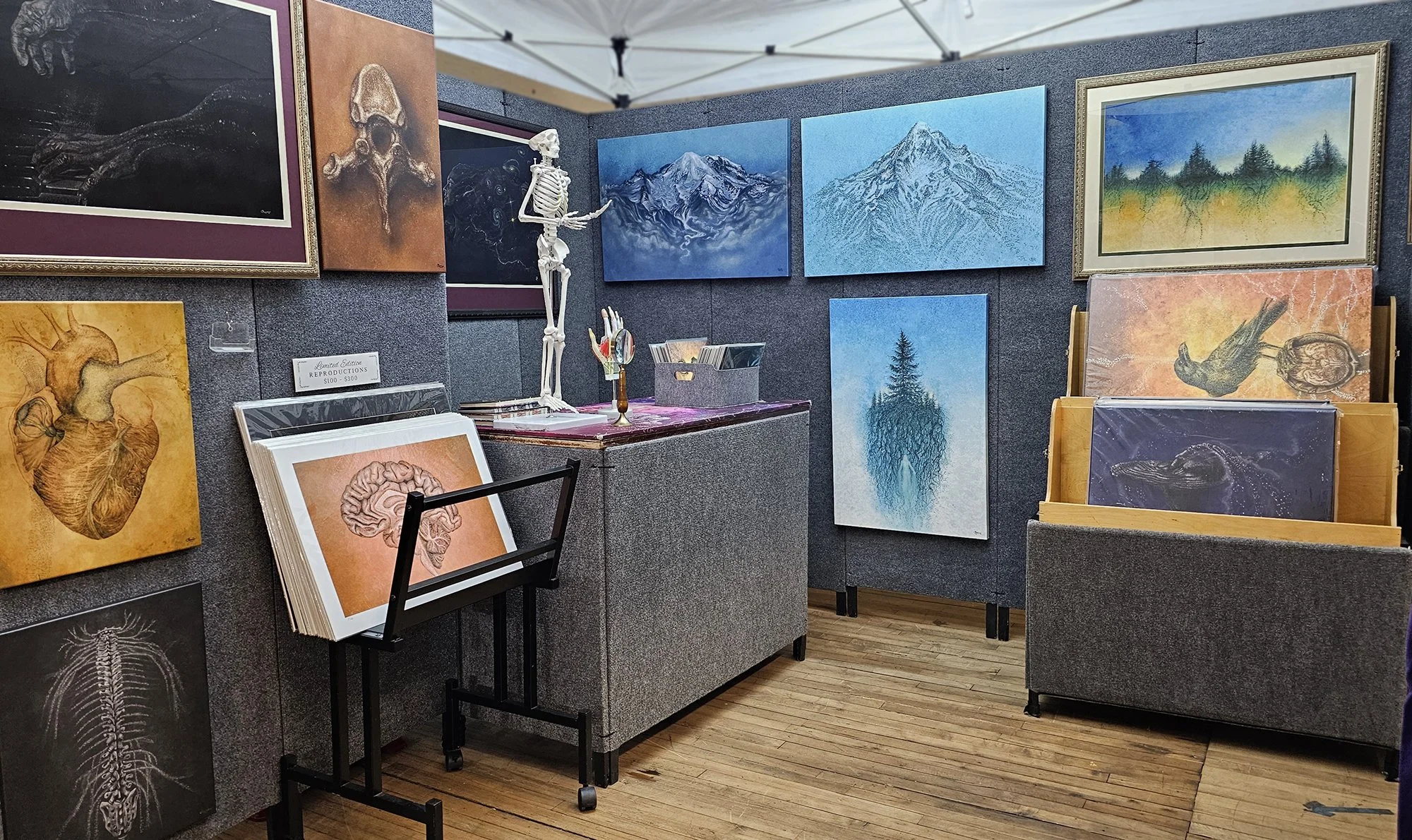 Fine Art  booth 