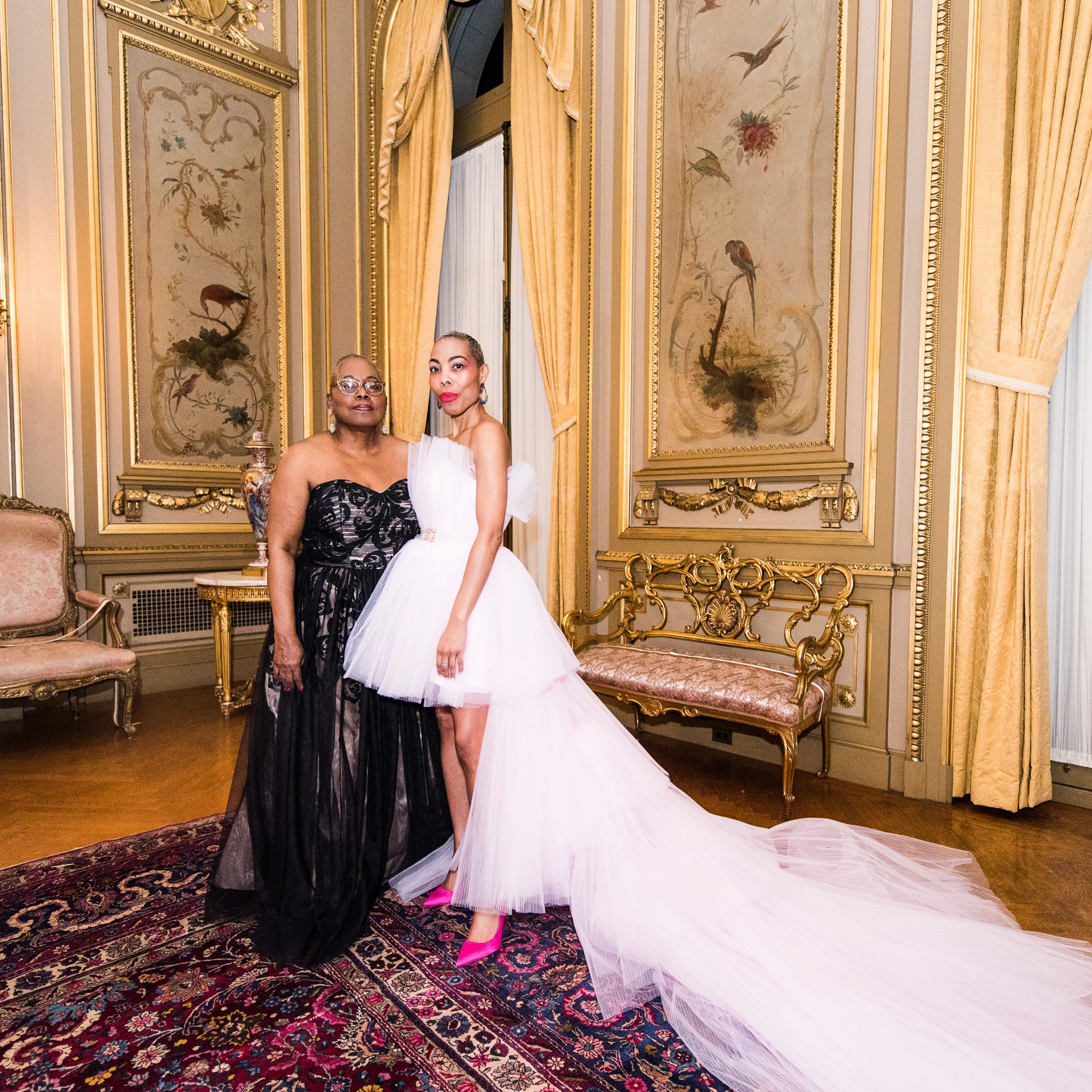 Left: Cynthia L. Burt - Dur Doux Co-Founder. Right: Najla A. Burt - Creative Director