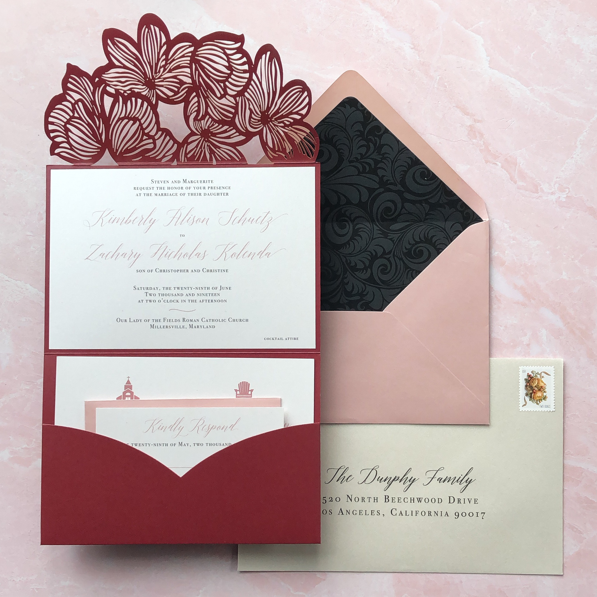 Digital Printing (On each piece shown)