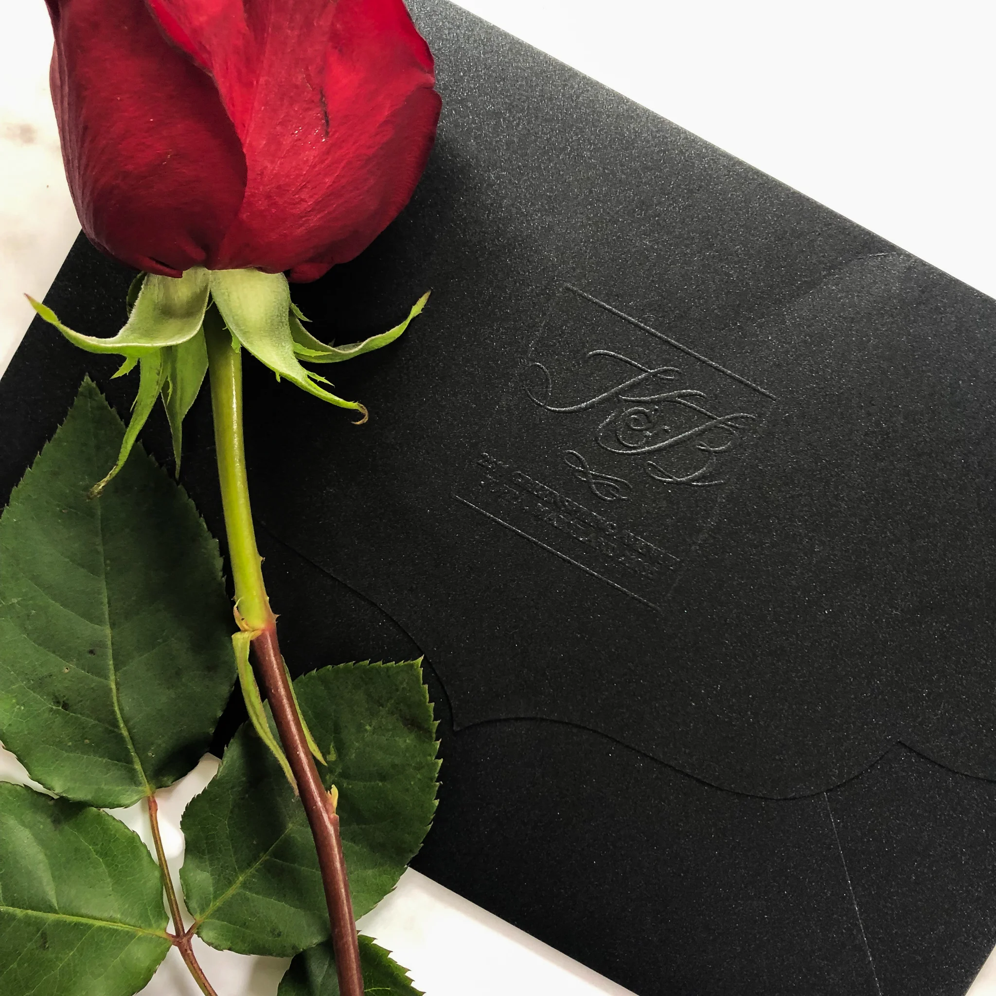 Monogram & Photography: Type A Invitations