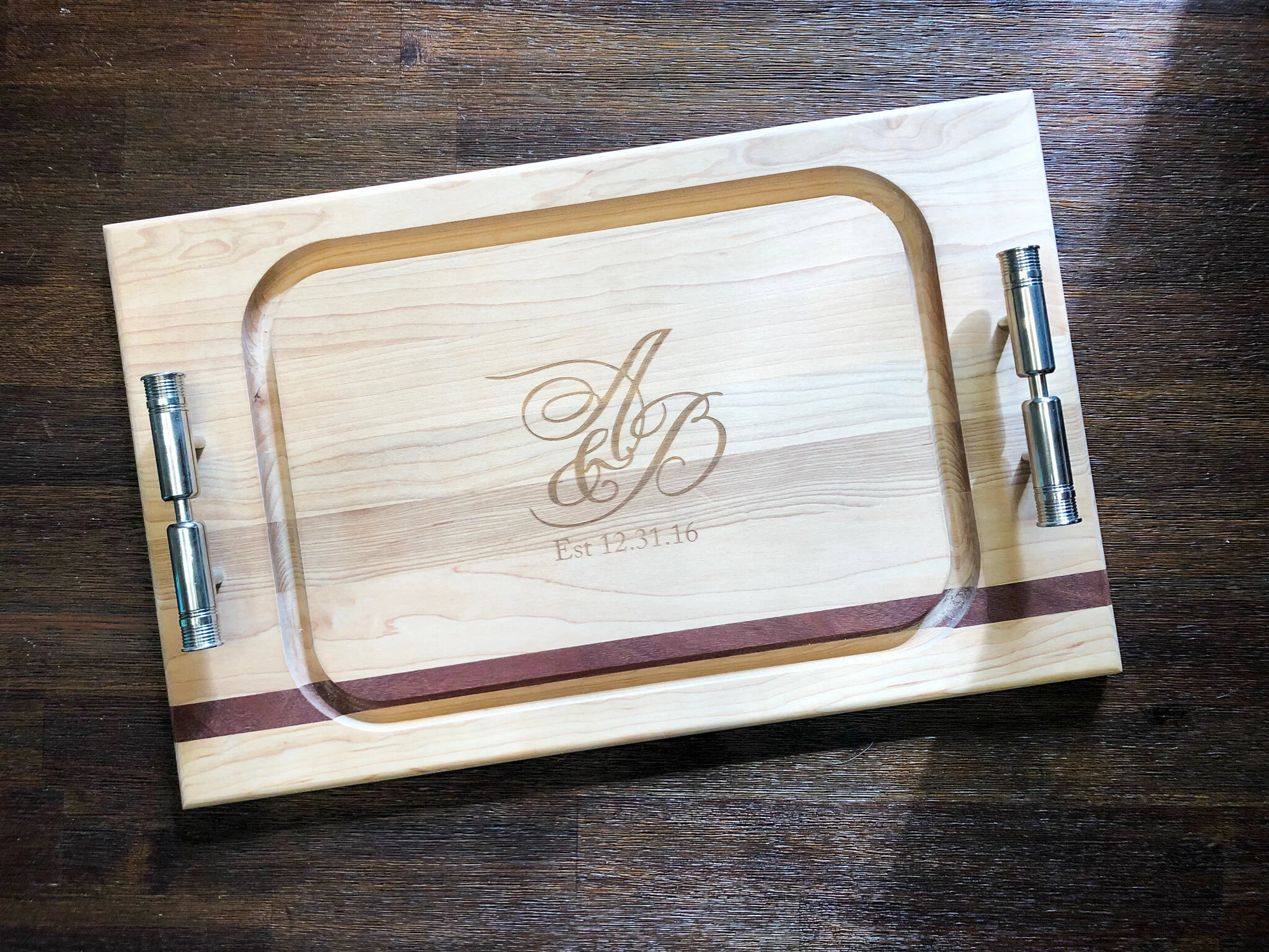Monogram & Photography: Type A Invitations | Board created by: Soundview Millworks