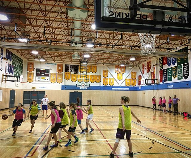 First league night action of the Spring 2016 season! #goball #girlsonlybasketball #basketballgirls