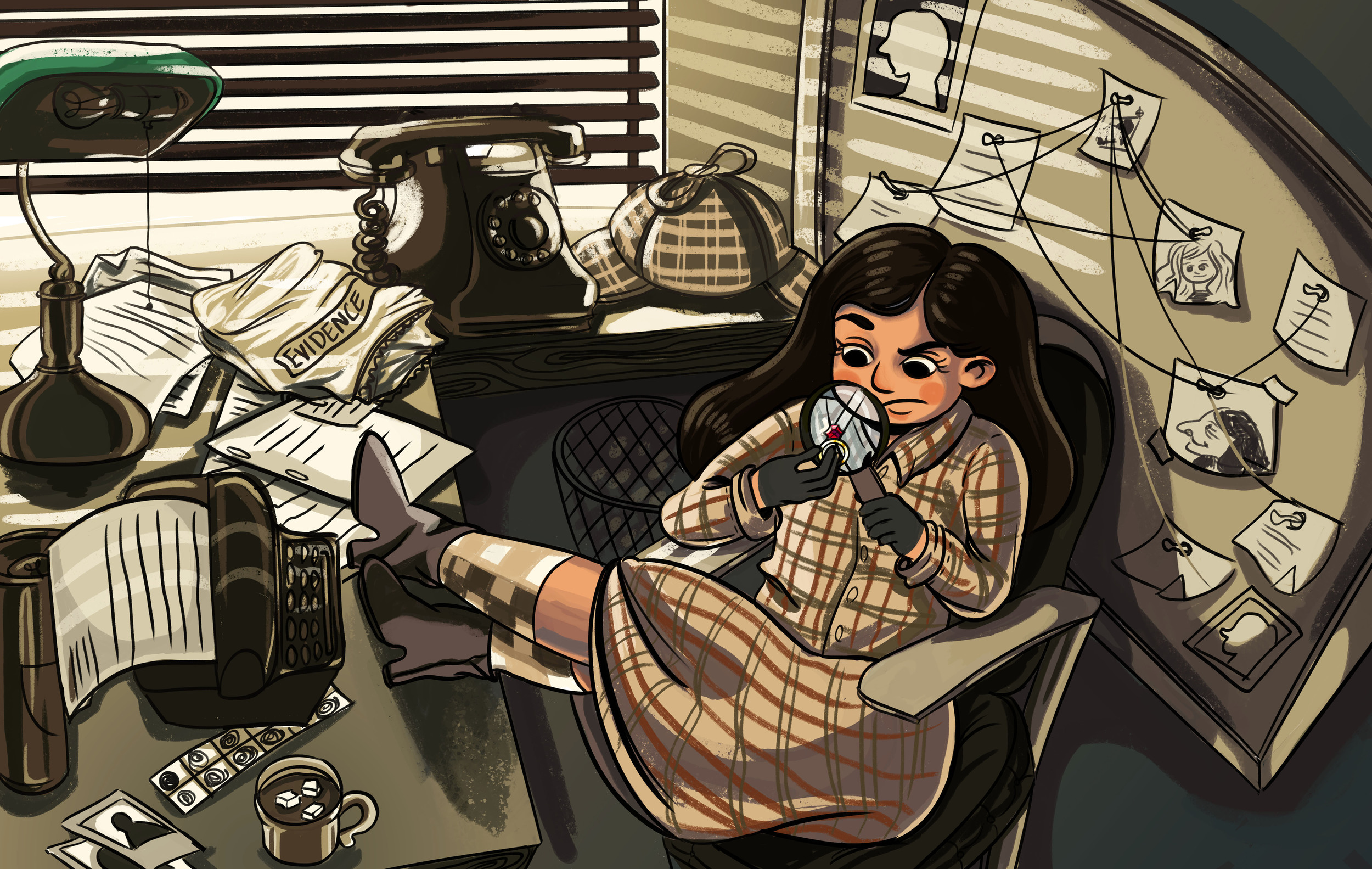 Girl Sleuth (Curious Jane Fall 2015 Issue)