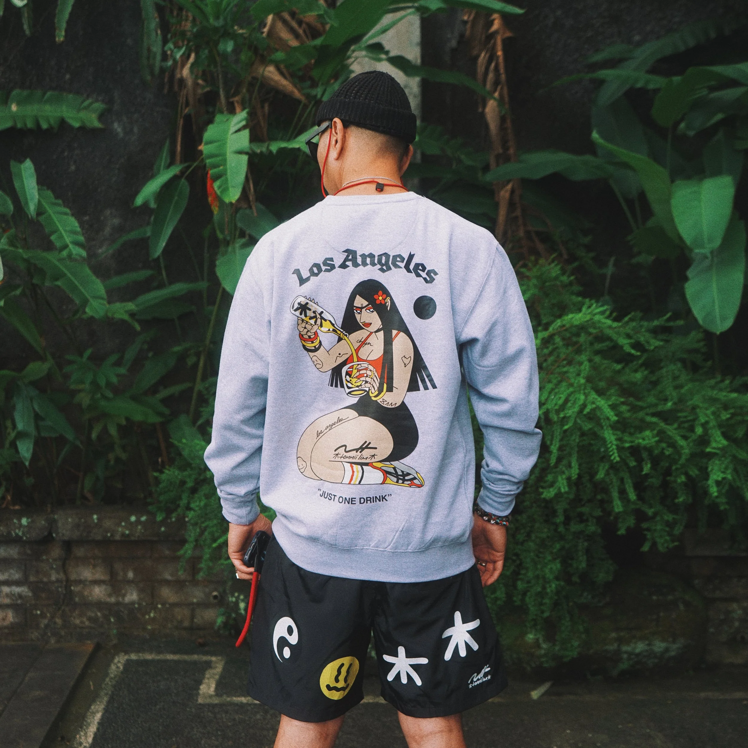 Tommii Lim_Just One Drink LA_Crewneck_Back.JPG