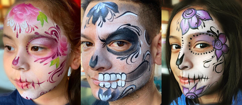 Sugar Skulls Face Painting