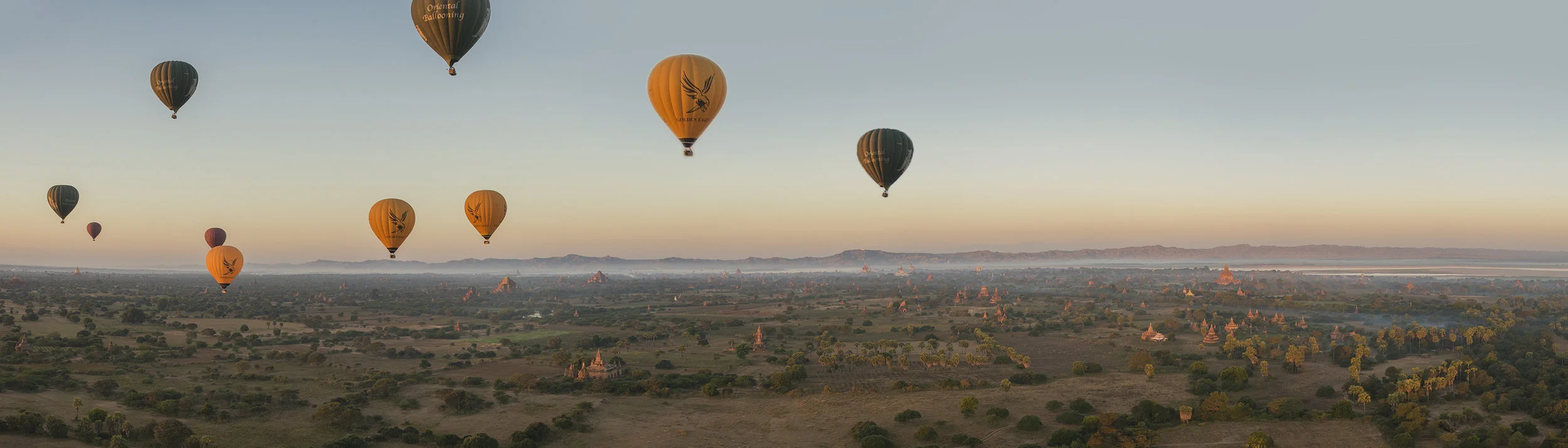 Ballooning over Bagan, Myanmar