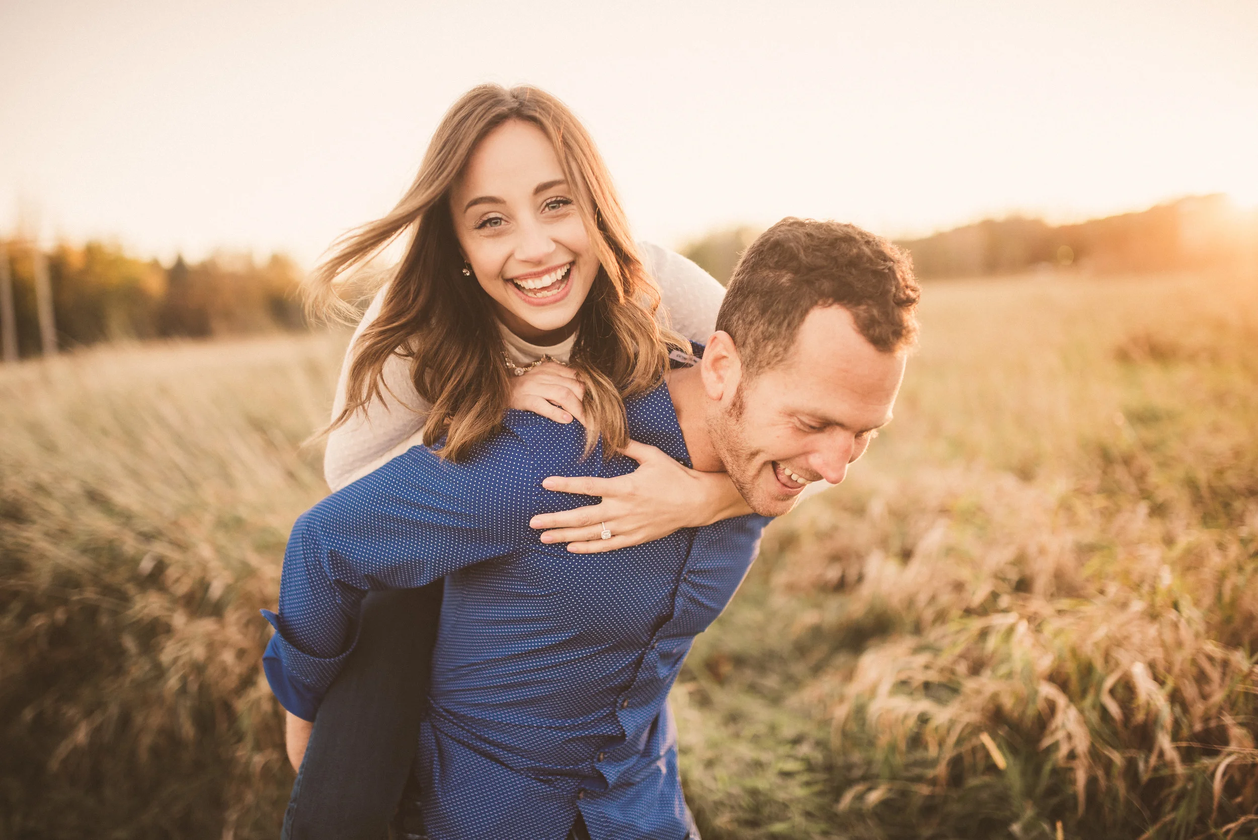 Hayley + Chad | Grand Rapids Engagement Session 
