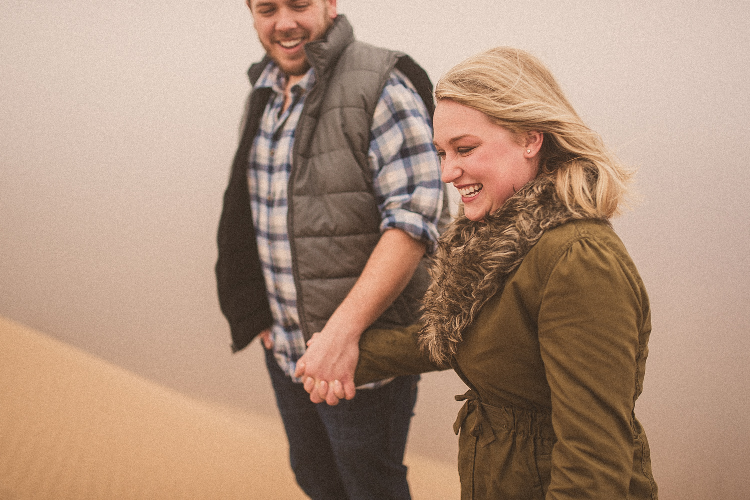 Lake Michigan Engagement - Holland Michigan Wedding Photographer - 007.jpg