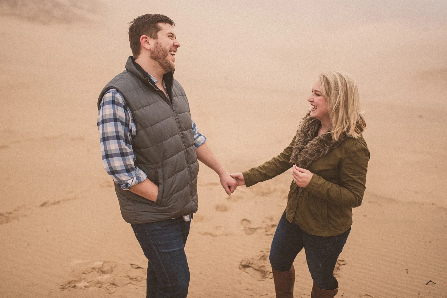 Lake Michigan Engagement - Holland Michigan Wedding Photographer - 045.jpg