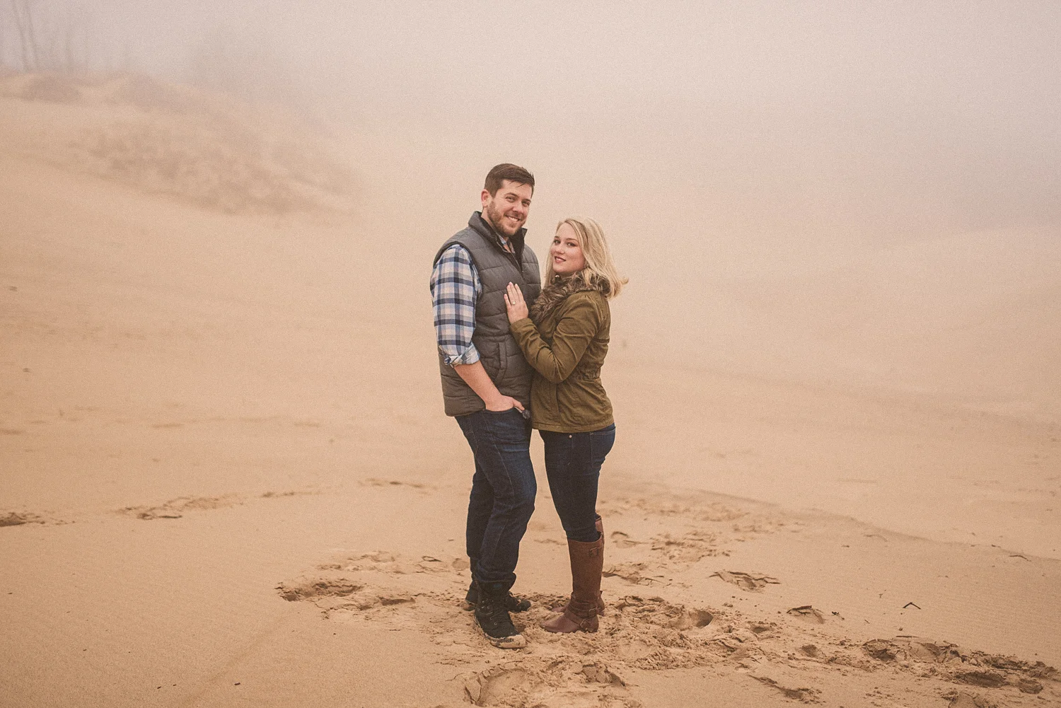 Lake Michigan Engagement - Holland Michigan Wedding Photographer - 054.jpg