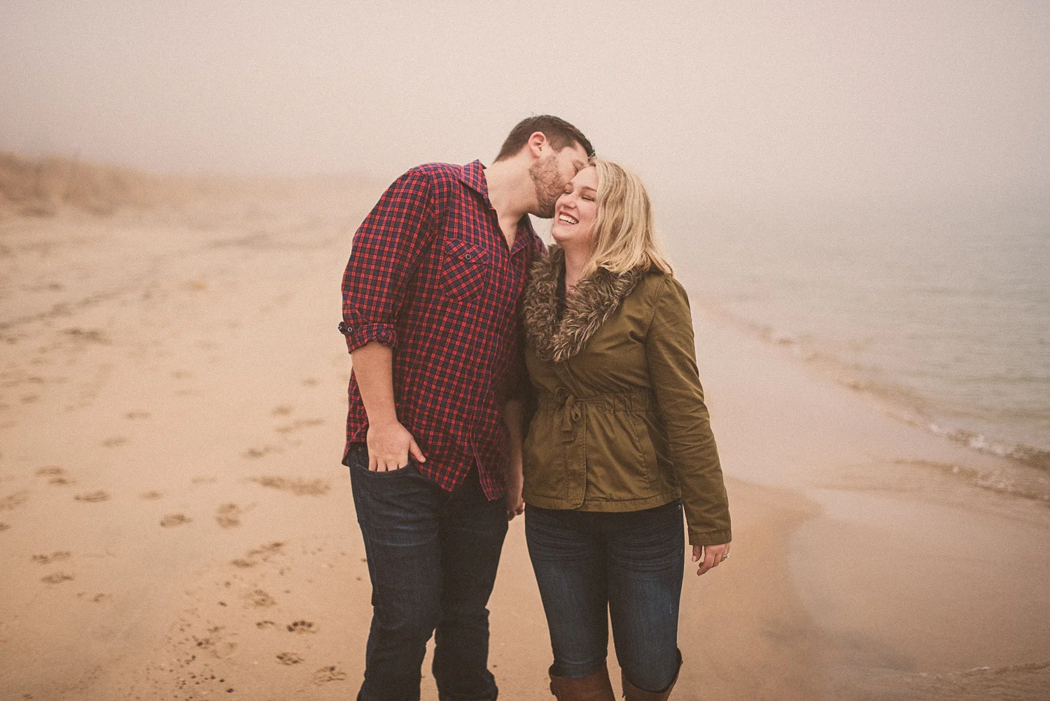 Lake Michigan Engagement - Holland Michigan Wedding Photographer - 100.jpg