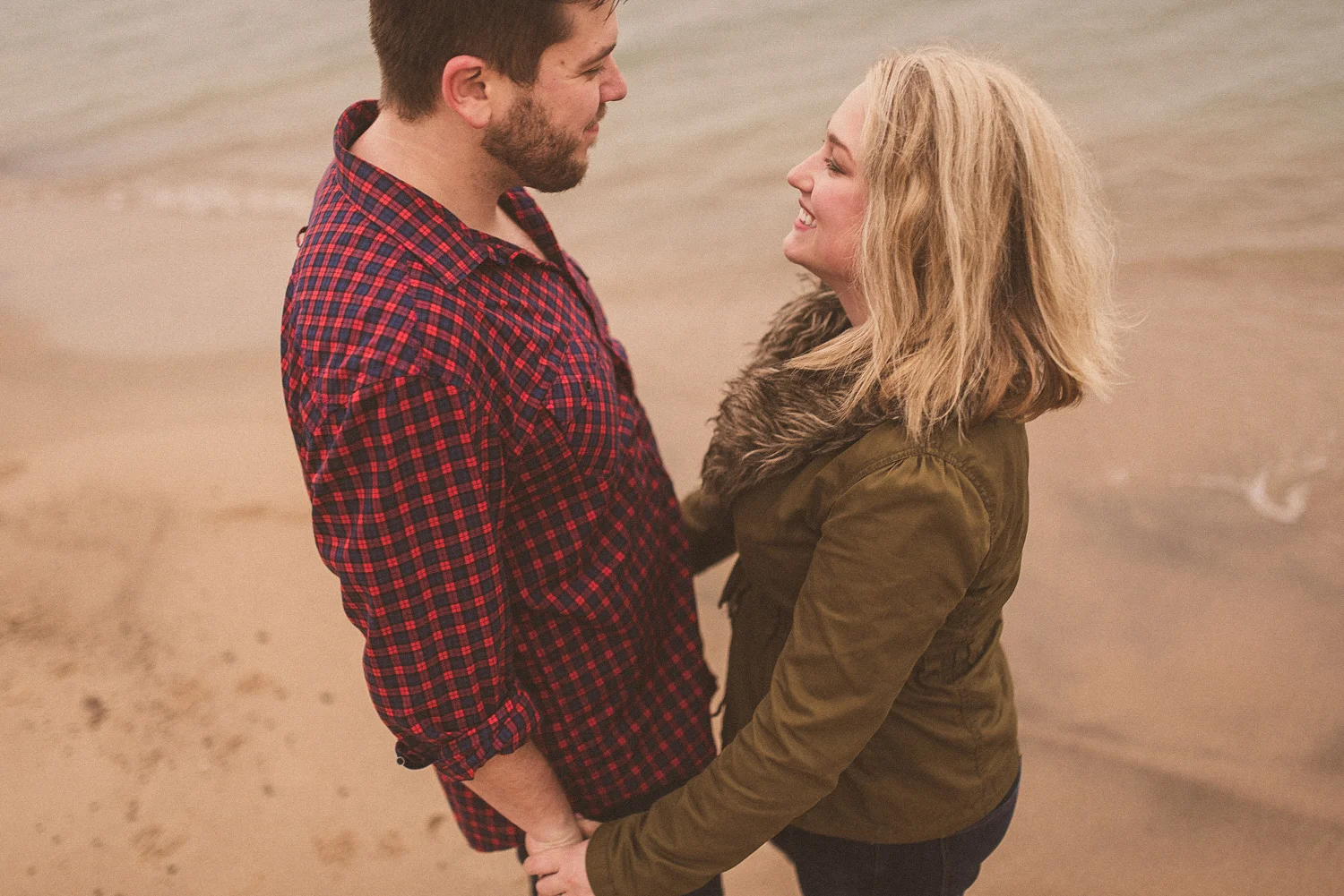 Lake Michigan Engagement - Holland Michigan Wedding Photographer - 103.jpg
