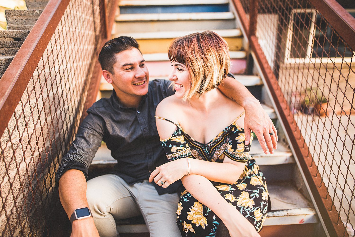 Jess Gable - 36 - Downtown Phoenix Engagement Session by Wedding Photographer Ryan Inman.jpg