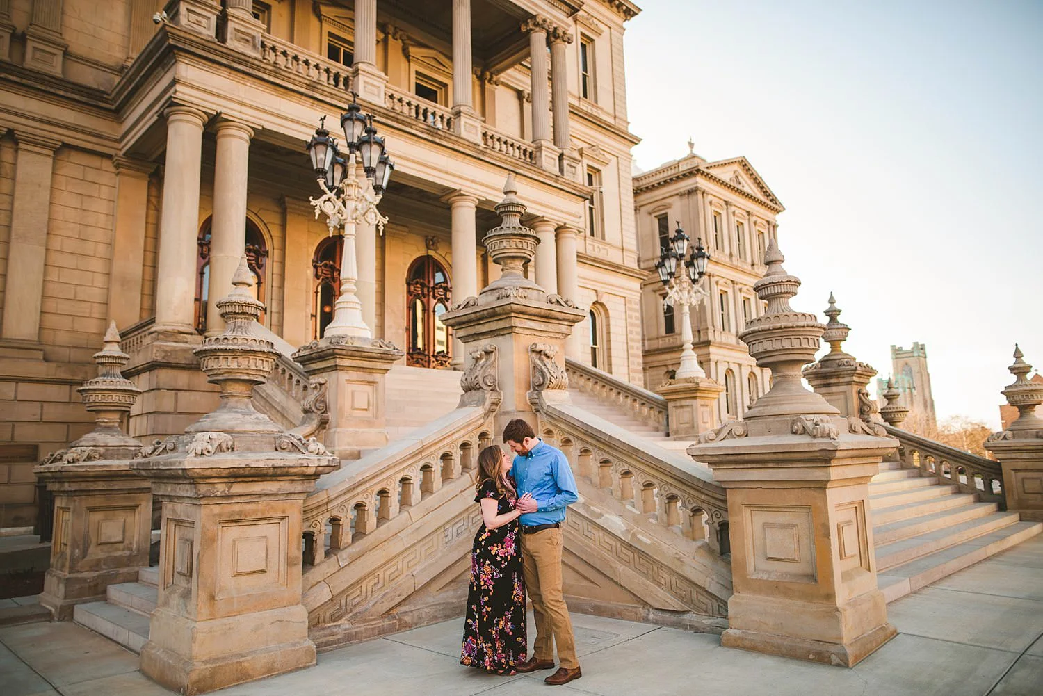 Lansing Engagement Photos - Grand Rapids, West Michigan Wedding Photographer - Jenna and Mike - 01.jpg